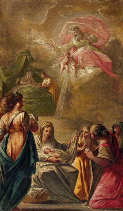 Birth of the Virgin by Francesc Pla Duran